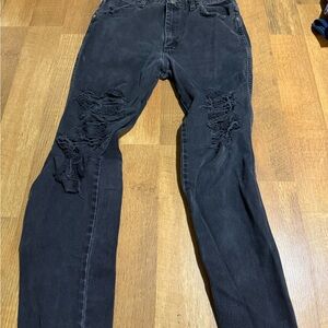 Wrangler Dark Gray Denim Jeans
